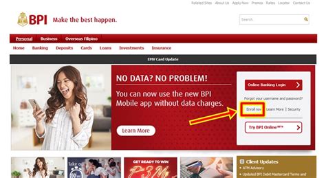 bpi express teller online login